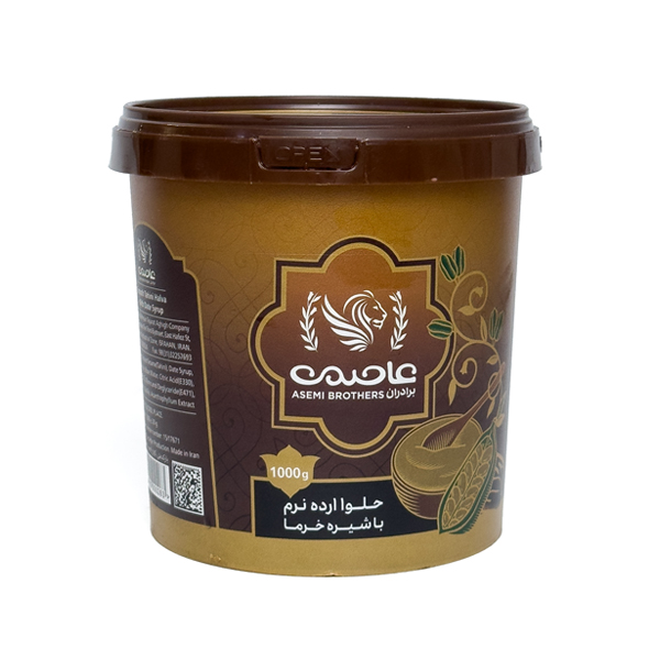 حلوا ارده نرم با شیره خرما 1 کیلوگرم
